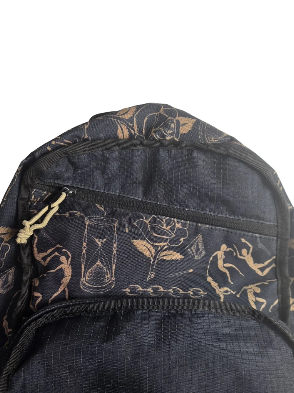 Volcom black beige